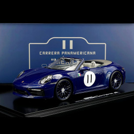 Porsche 911 Carrera S Typ 992 Panamericana n° 11 2023 Enzianblau 1/18 Spark WAP0210460SCAR