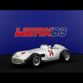 Stirling Moss Mercedes-Benz W196 n° 14 2. GP Belgien 1955 F1 1/18 Werk83 W1801804