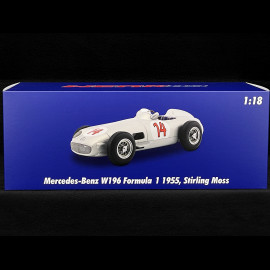 Stirling Moss Mercedes-Benz W196 n° 14 2nd GP Belgium 1955 F1 1/18 Werk83 W1801804