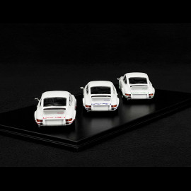 Porsche 911 Carrera RS 2.7 1973 Weiß Grüne / Blaue / Rote Streifen 1/43 Schuco 450725700