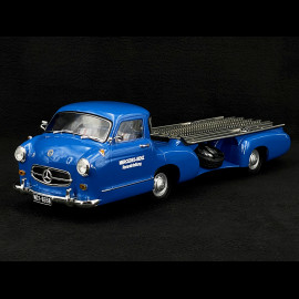 Mercedes-Benz Rennwagen "Blaues Wunder" 1954 Blau 1/18 Werk83 W1801701