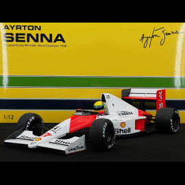 Ayrton Senna McLaren MP4/5B n° 27 World Champion 1990 F1 1/12 Minichamps 547901227