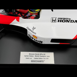 Ayrton Senna McLaren MP4/5B n° 27 World Champion 1990 F1 1/12 Minichamps 547901227