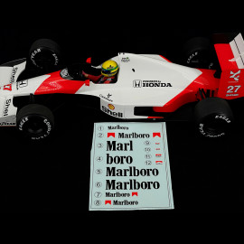 Ayrton Senna McLaren MP4/5B n° 27 World Champion 1990 F1 1/12 Minichamps 547901227