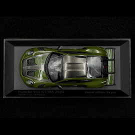 Porsche 911 GT3 RS Type 992 Weissach Package 2022 Nato Olive Green 1/43 Minichamps 413062118