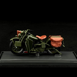 Harley Davidson WLA Flathead 1942 Kaki Green 1/18 Maisto 39360