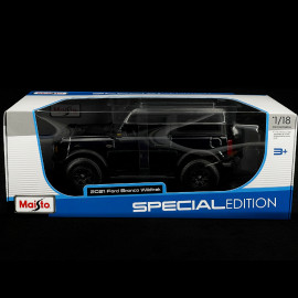 Ford Bronco Wildtrak 2021 Dark Blue 1/18 Maisto 31456B