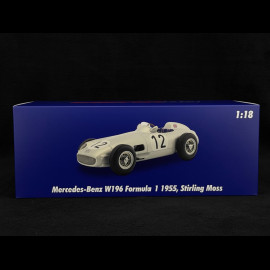 Stirling Moss Mercedes-Benz W196 n° 12 Sieger GP Great Britain 1955 F1 1/18 Werk83 W1801802