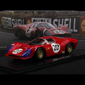 Ferrari 330 P3 Coupé n° 20 24h Le Mans 1966 1/18 Werk83 W18022002