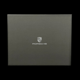 Porsche Geldbörse Metallwappen Schwarz Leder WAP0300200NGBH