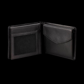 Porsche Wallet Coins holder Metal crest Black Leather WAP0300200NGBH