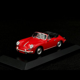 Porsche 356 C Cabrio 1965 Red 1/43 Minichamps 940062331