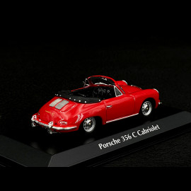 Porsche 356 C Cabrio 1965 Red 1/43 Minichamps 940062331