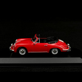 Porsche 356 C Cabrio 1965 Red 1/43 Minichamps 940062331