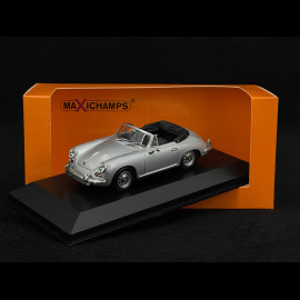 Porsche 356 C Cabrio 1965 Silber 1/43 Minichamps 940062330