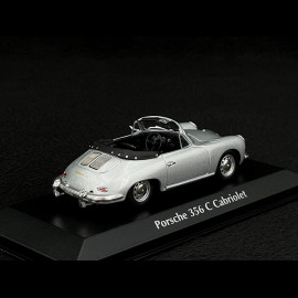 Porsche 356 C Cabrio 1965 Silber 1/43 Minichamps 940062330