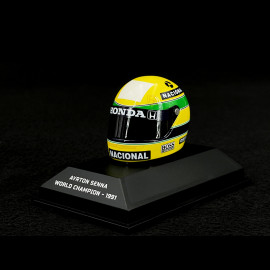 Ayrton Senna Helm World Champion 1991 F1 1/8 Minichamps 540309101