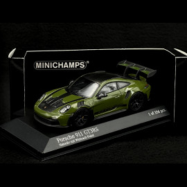 Porsche 911 GT3 RS Typ 992 2024 Natooliv Grün 1/43 Minichamps 410062110