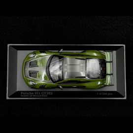 Porsche 911 GT3 RS Typ 992 2024 Natooliv Grün 1/43 Minichamps 410062110