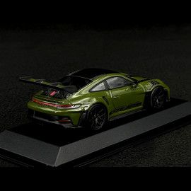 Porsche 911 GT3 RS Typ 992 2024 Natooliv Grün 1/43 Minichamps 410062110