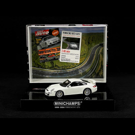 Porsche 911 GT3 Typ 997 2006 Weiß 1/43 Minichamps 400065402