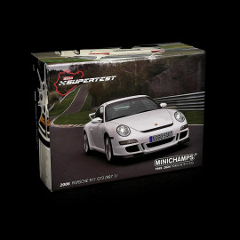 Porsche 911 GT3 Typ 997 2006 Weiß 1/43 Minichamps 400065402