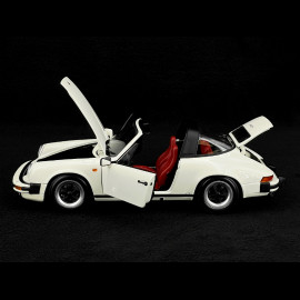 Porsche 911 Carrera 3.2 Targa 1983 Weiß 1/18 Minichamps 100063062