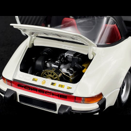 Porsche 911 Carrera 3.2 Targa 1983 White 1/18 Minichamps 100063062