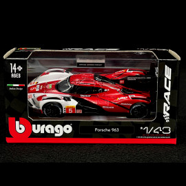 Porsche 963 n° 5 24h Le Mans 2023 Penske 1/43 Bburago 60057P1