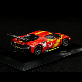 Ferrari 296 GT3 n° 71 2023 Red / Yellow 1/43 Bburago 36313