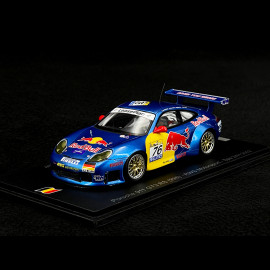 Porsche 911 GT3 RS Type 996 n° 76 24h Spa 2002 1/43 Spark 100SPA17