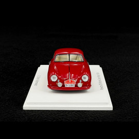 Porsche 356 Pre A n° 95 Rallye Monte Carlo 1954 1/43 Spark S6134