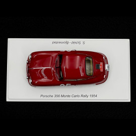 Porsche 356 Pre A n° 95 Rallye Monte Carlo 1954 1/43 Spark S6134