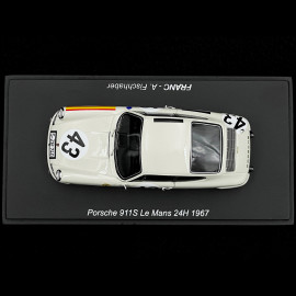 Porsche 911 S n° 43 24h Le Mans 1967 1/43 Spark S9737