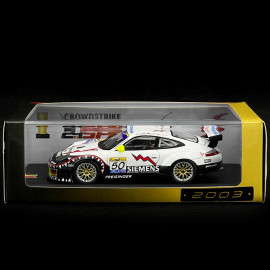 Porsche 911 GT3 RSR Type 996 n° 50 Sieger 24h Spa 2003 1/43 Spark 43SPA2003