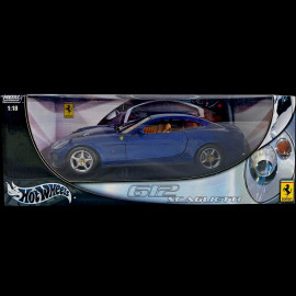 Ferrari 612 SCAGLIETTI 2004 Metallisch blau 1/18 Hot Wheels C7522