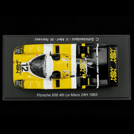 Porsche 956 n° 12 4. 24h Le Mans 1983 1/43 Spark S9850