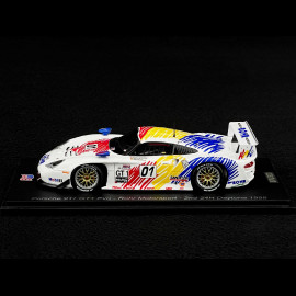 Porsche 911 GT1 Evo Type 993 n° 01 2. 24h Daytona 1998 1/43 Spark US206