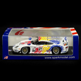 Porsche 911 GT1 Evo Type 993 n° 01 2. 24h Daytona 1998 1/43 Spark US206