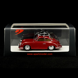 Porsche 356 1100 n° 402 Rallye Monte Carlo 1953 1/43 Spark S6132