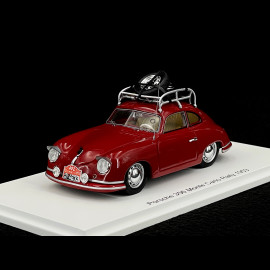 Porsche 356 1100 n° 402 Rallye Monte Carlo 1953 1/43 Spark S6132