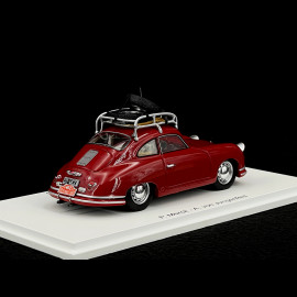 Porsche 356 1100 n° 402 Rallye Monte Carlo 1953 1/43 Spark S6132