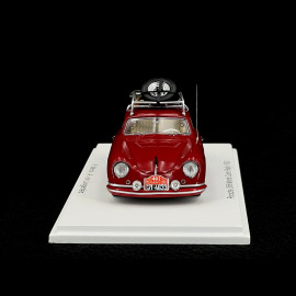 Porsche 356 1100 n° 402 Rallye Monte Carlo 1953 1/43 Spark S6132