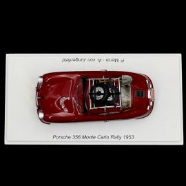 Porsche 356 1100 n° 402 Rallye Monte Carlo 1953 1/43 Spark S6132