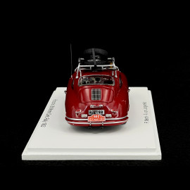 Porsche 356 1100 n° 402 Rallye Monte Carlo 1953 1/43 Spark S6132