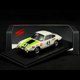 Porsche 911 T n° 43 24h Le Mans 1968 1/43 Spark S9738