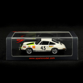 Porsche 911 T n° 43 24h Le Mans 1968 1/43 Spark S9738