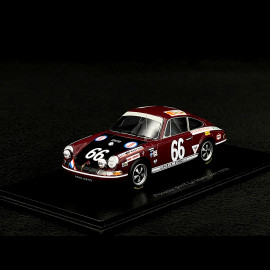 Porsche 911 T n° 66 24h Le Mans 1969 1/43 Spark S9749