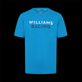 Williams Racing T-shirt F1 Team Sainz / Albon Puma Hellblau 70122964-003 - unisex