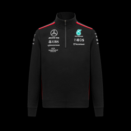 Mercedes-AMG Pullover Petronas Team Russell / Antonelli Quarter-zip Schwarz 701223436 001 - Herren